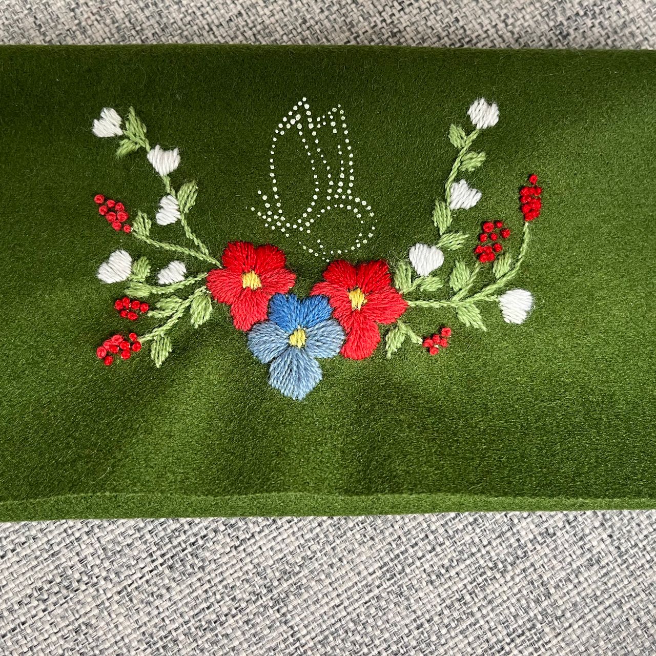Ullbroderi i Heimdal Husflidslag